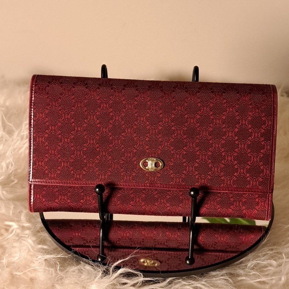Celine Vintage Monogram Wallet EUC